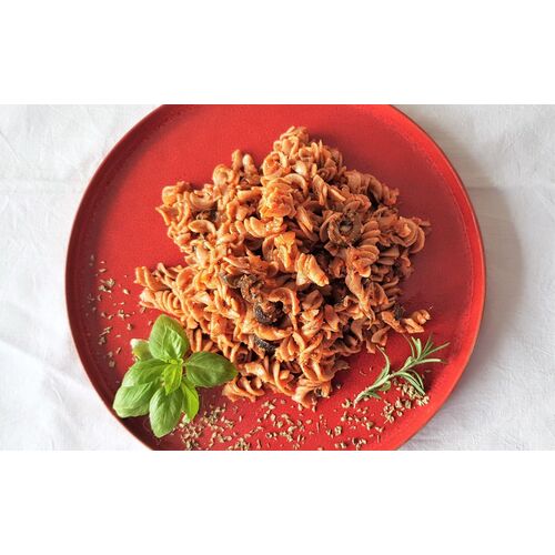 Pasta alla puttanesca (250gr.)